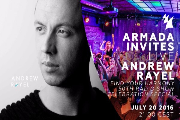 andrew rayel lead star studded line up armada invites lifestream radio show event july 20th
