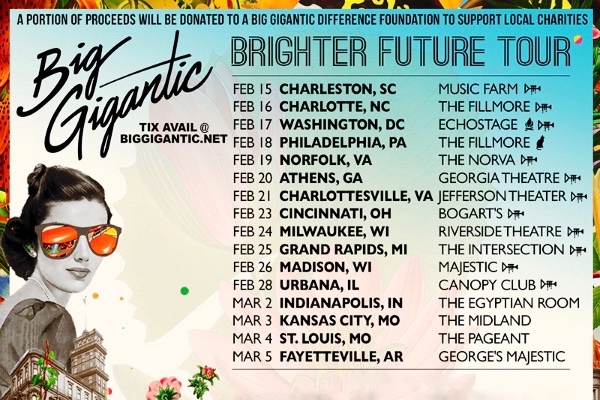 big gigantic brighter future winter tour