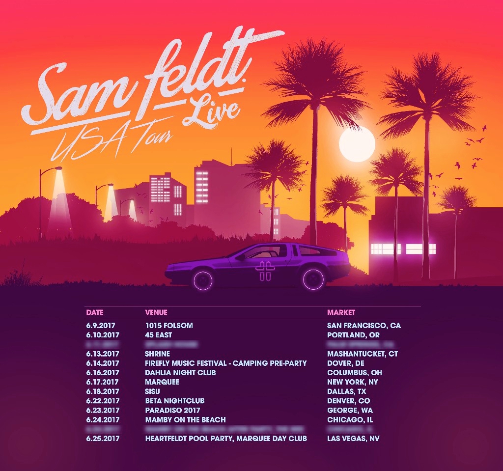 Sam Feldt 2017 Flyer