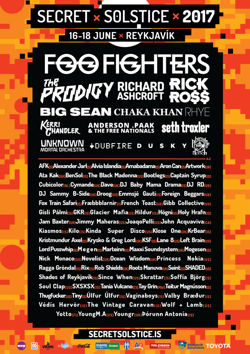 Secret Solstice Flyer