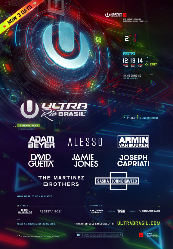 Ultra Brasil 2017 Flyer