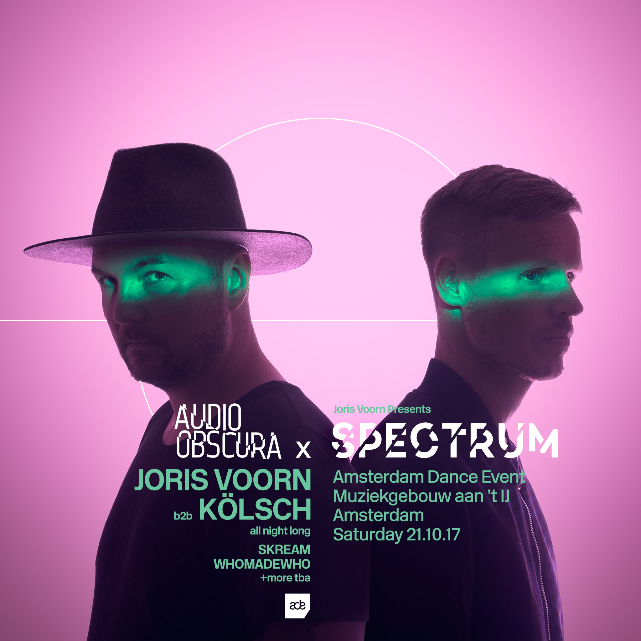 Joris Voorn Spectrum 2017 Flier