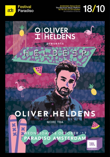 Heldeep Records Party Flier