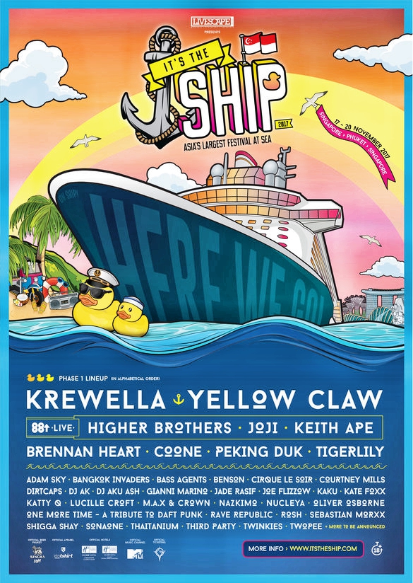 It's The Ship 2017 Flier