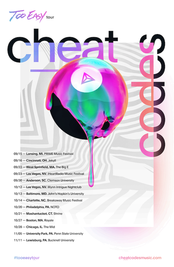 Cheat Codes Two Easy 2017 Flyer