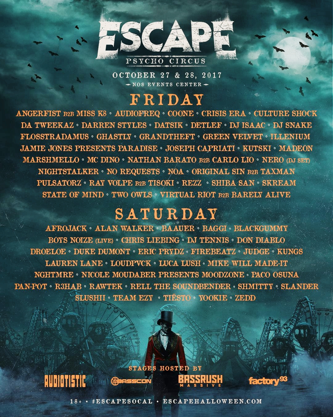 Escape 2017 Flyer