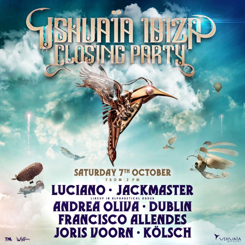 Ushuaïa Ibiza 2017 Flier