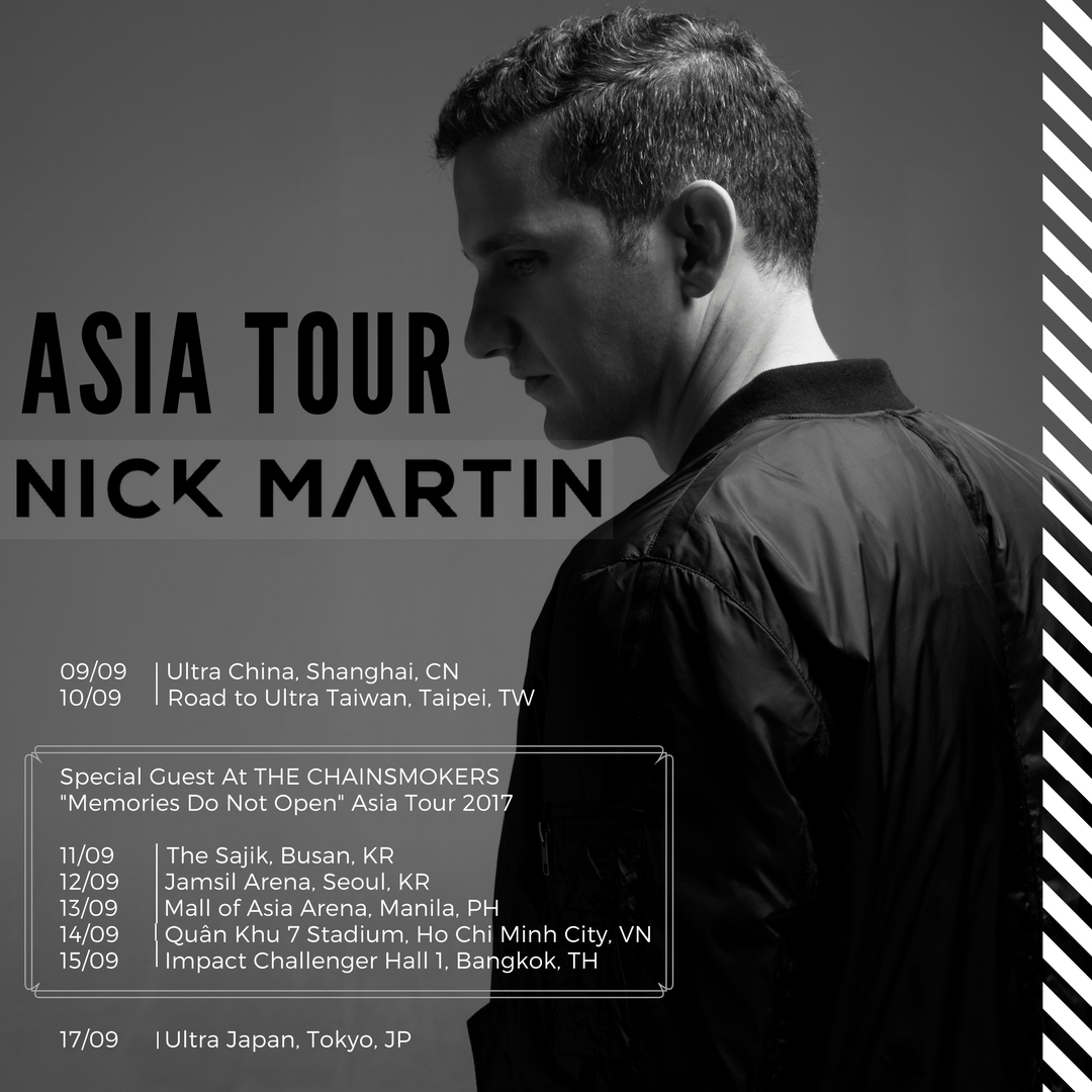 Nick Martin Asia Tour
