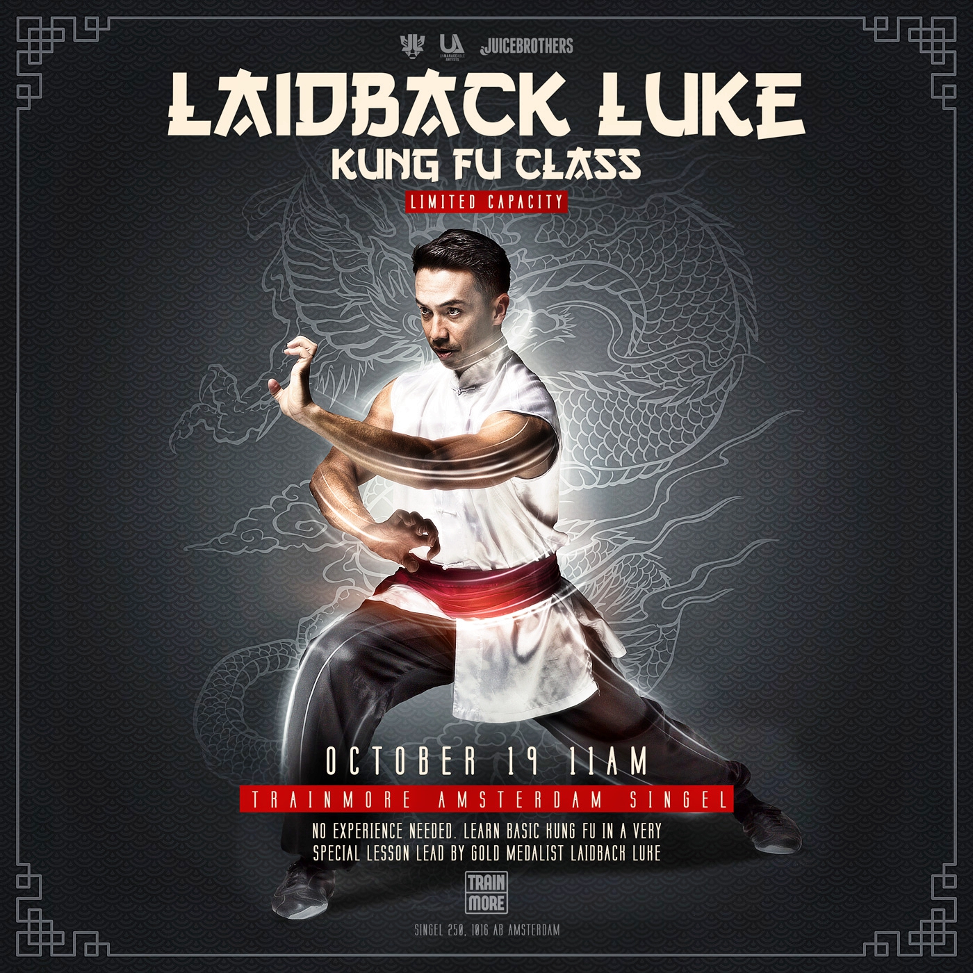 Laidback Luke 2017 Flier