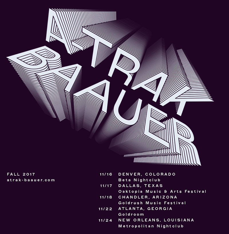 A-Trak + Baauer Fall Tour