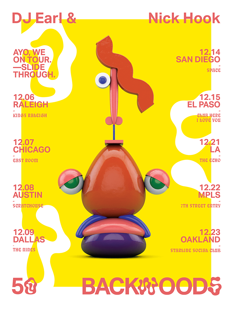 50 Backwoods Tour Flyer