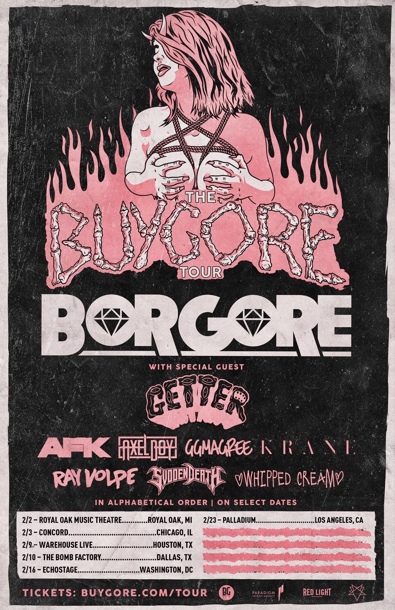 Borgore 2018 Tour