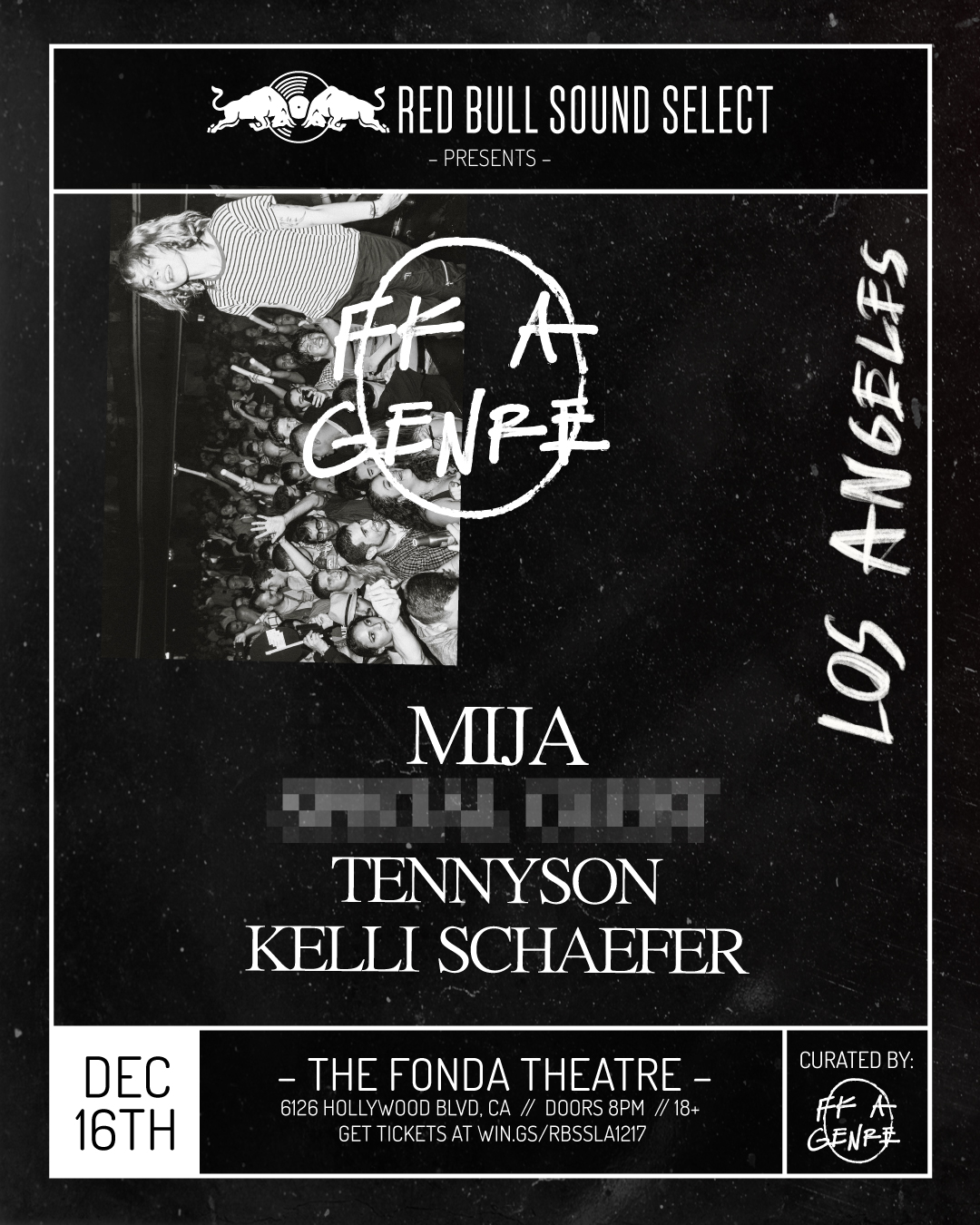 FK A Genre LA 2017 Flyer