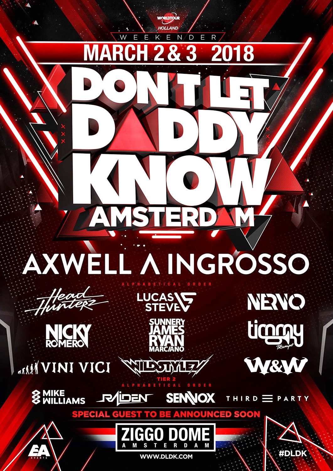 Don't Let Daddy Know 2018 Flyer