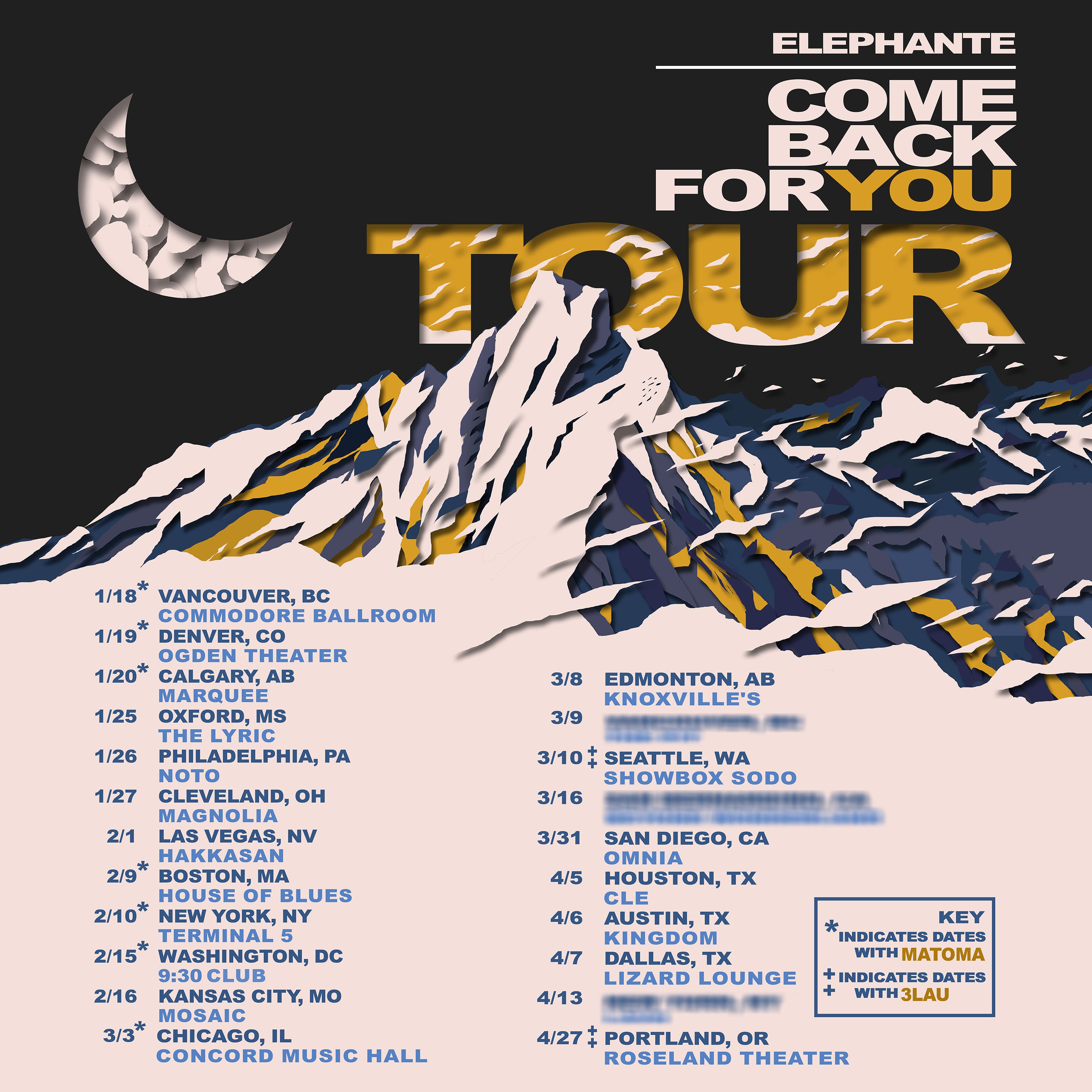 Elephante 2018 Flyer