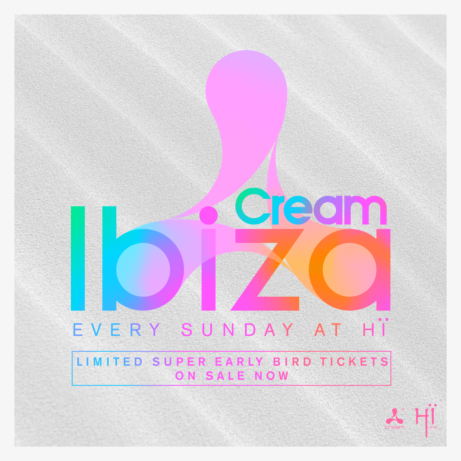 Cream Ibiza 2018 First Flyer