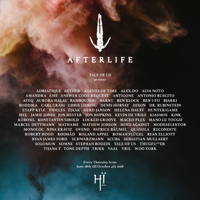 Afterlife 2018 Flyer