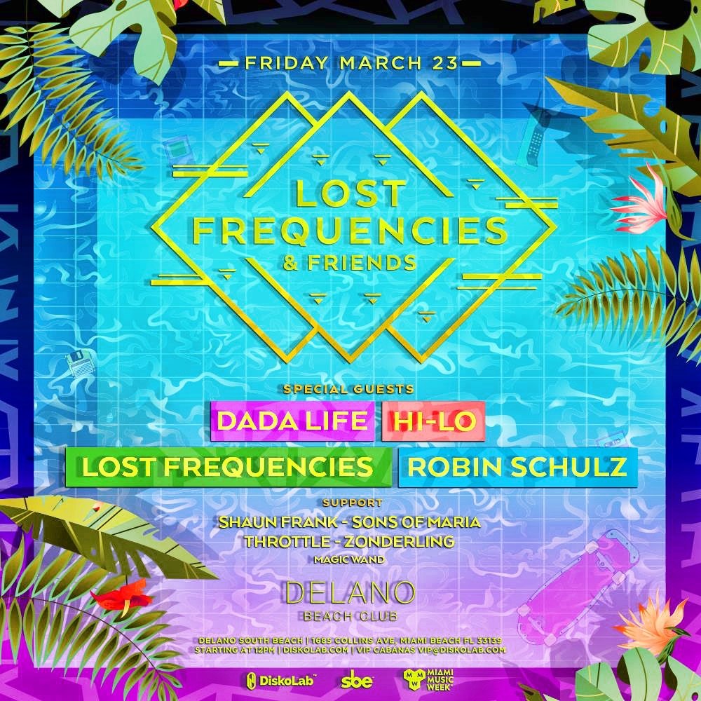 Lost Frequencies MMW 2018 Flyer