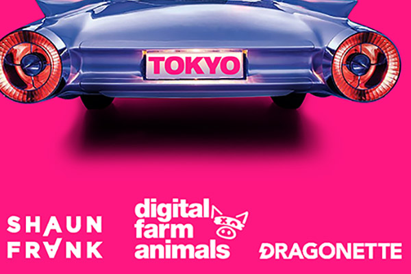 Digital Farm Animals, Shaun Frank & Dragonette - Tokyo Nights