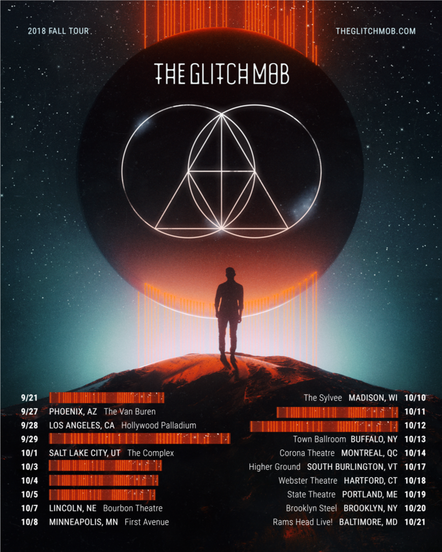 Glitch Mob 2018 Flyer