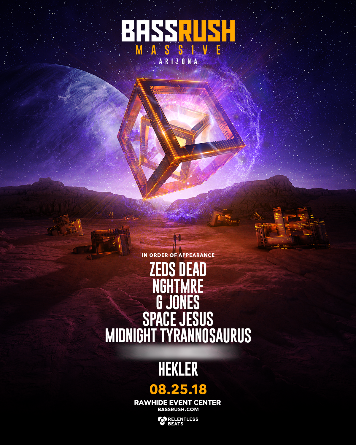Bassrush 2018 Flyer