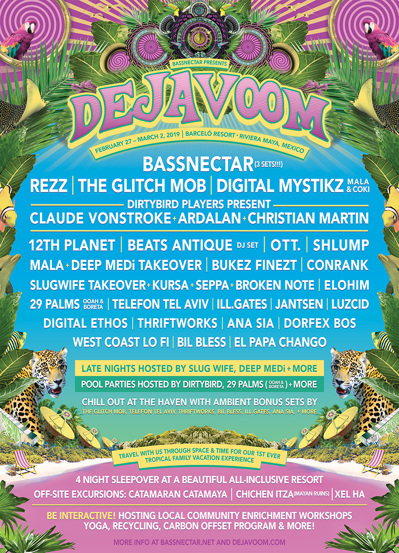 Deja Voom 2018 Flyer