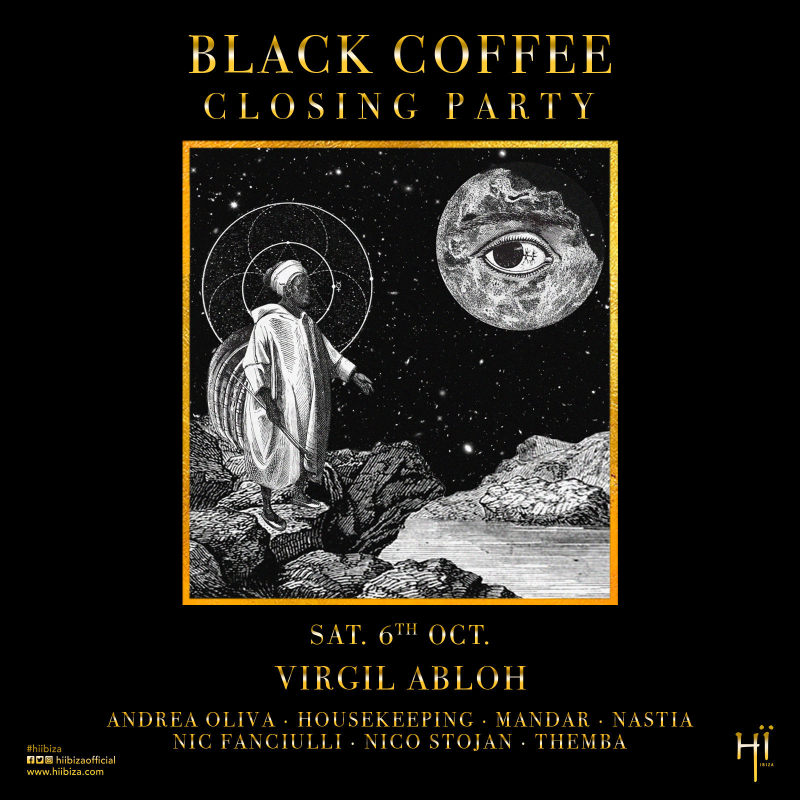 Black Coffee 2018 Flyer