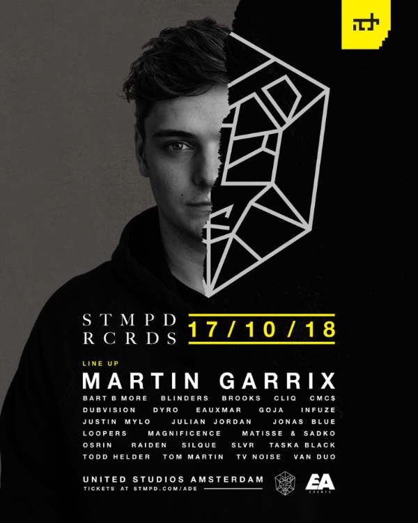 Martin Garrix ADE 2018 Flyer
