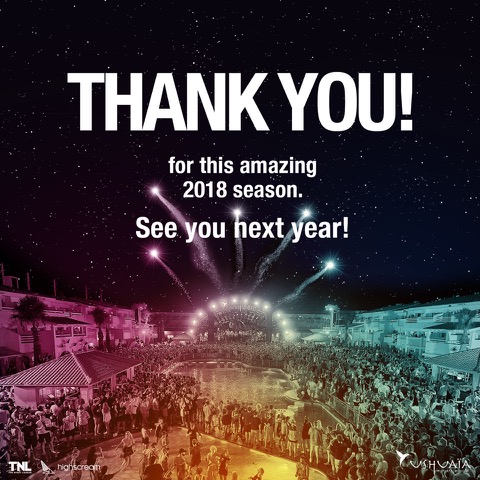 Ushuaia Ibiza 2018 Flyer