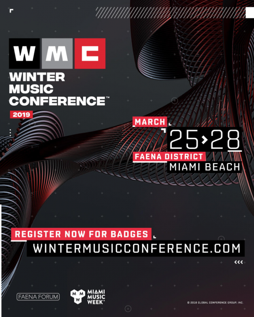 Winter Music Conference 2019 Flyer