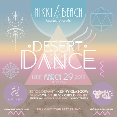Dessert Dance Festival 2019 Flyer