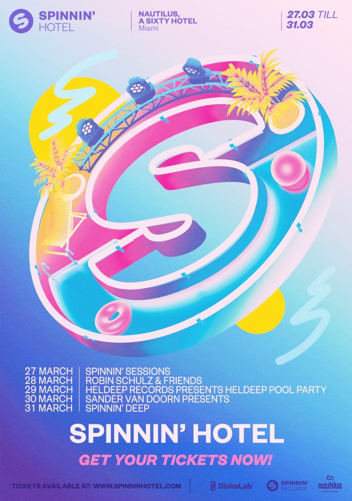Spinnin Hotel March 2019 Flyer