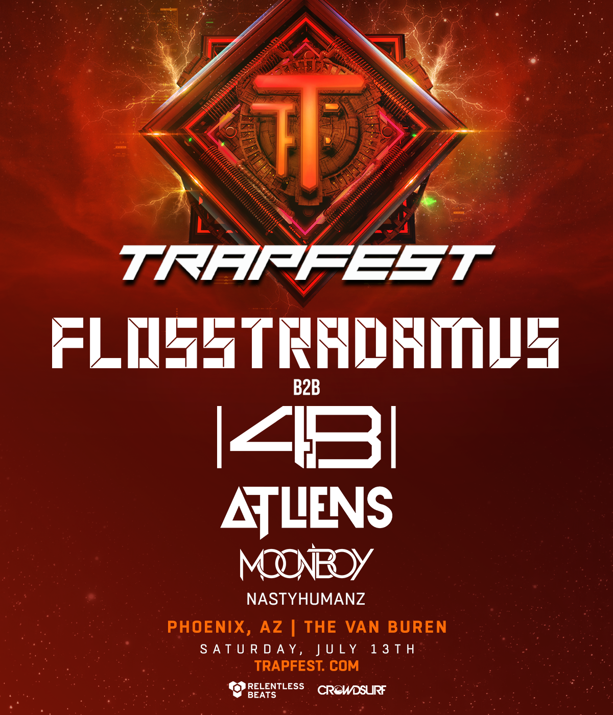 Trapfest 2019 Flyer