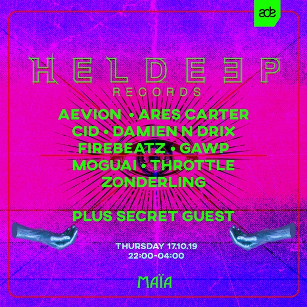 Heldeep Records Announce Special Event During Amsterdam