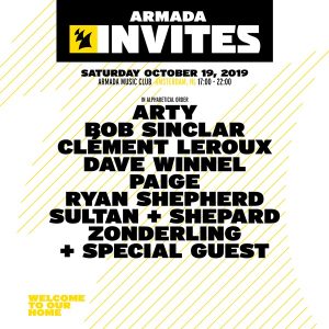 ARMADA INVITES Lineup Saturday