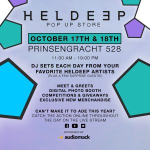 Oliver Heldens Heldeep Records Pop Up Store ADE 2019