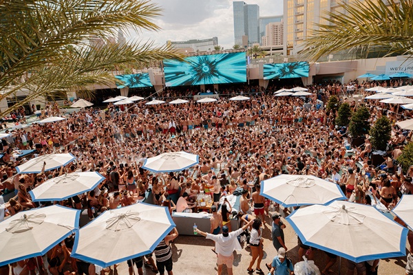 WET REPUBLIC Ultra Pool at MGM Grand Hotel & Casino in Las Vegas 2019 Season_Photo Credit Wolf Productions