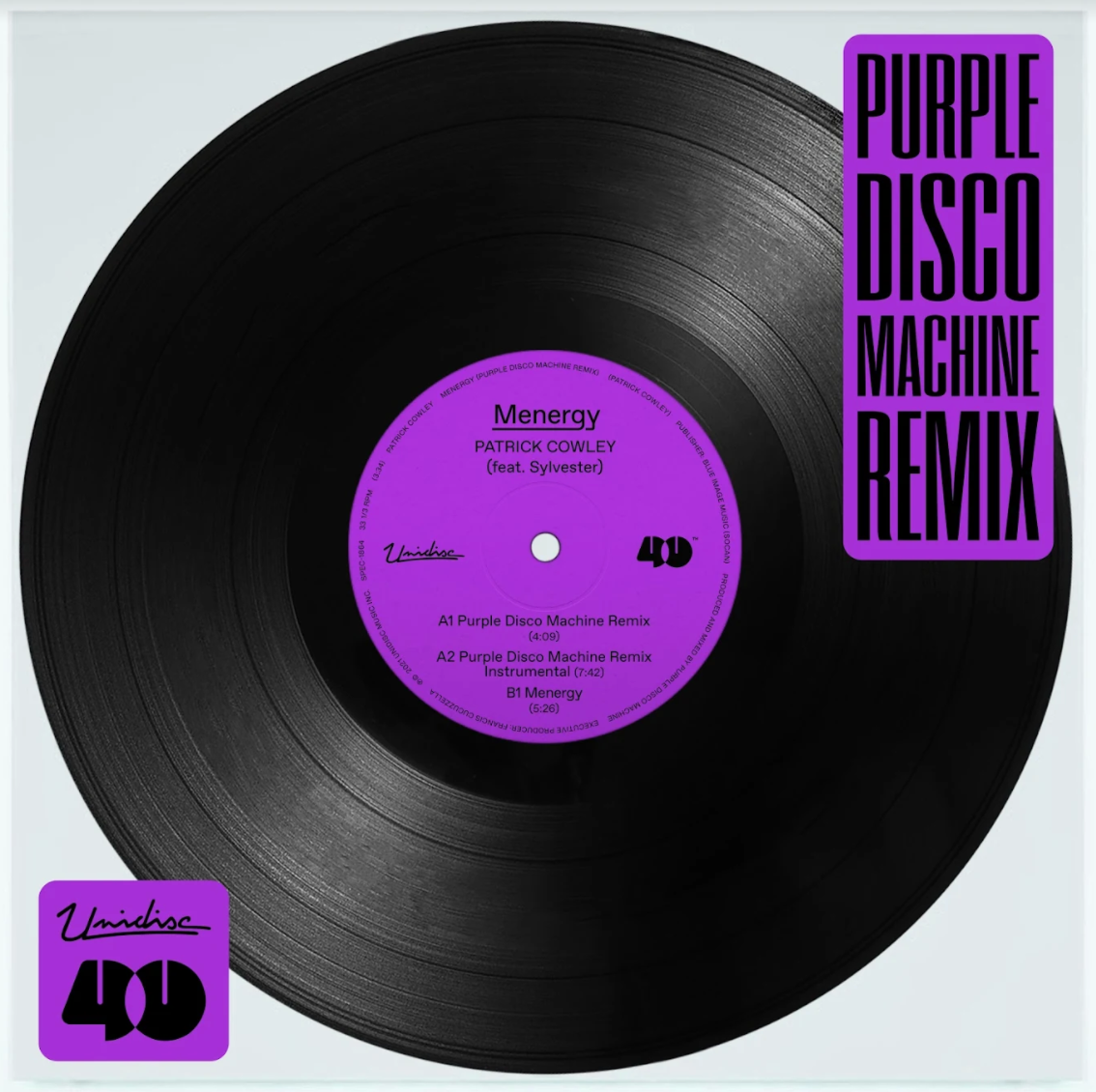 Purple Disco Machine Menergy
